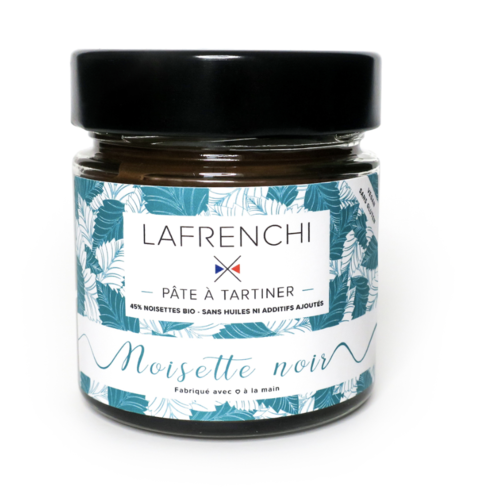 Hazelnut and dark chocolate spread - Lafrenchi 250g 