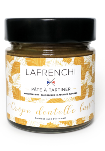 ilk chocolate “Crêpe dentelle” spread - Lafrenchi 250g 