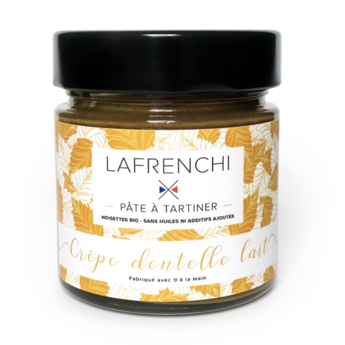 ilk chocolate “Crêpe dentelle” spread - Lafrenchi 250g 