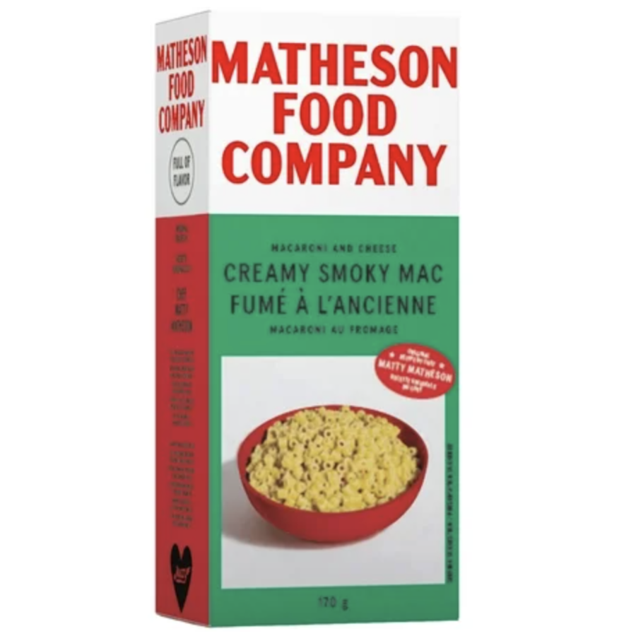 Mac & Cheese fumé à l'ancienne - Matheson Food Company 170g