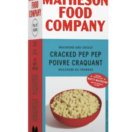 Mac & Cheese poivre craquant - Matheson Food Company 170g 