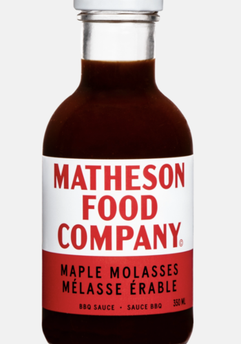 Maple Molasses Sauce - Matheson Food Company  350ml 