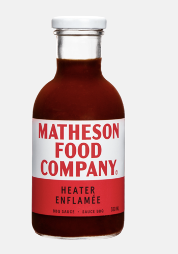 BBQ Heater Sauce - Matheson Food Company 350ml 