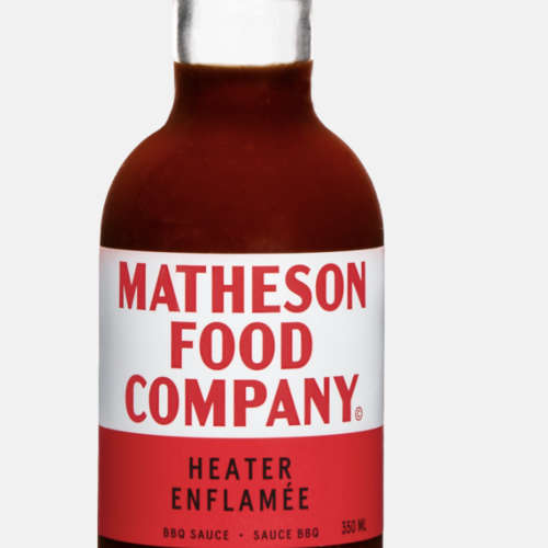 BBQ Heater Sauce - Matheson Food Company 350ml 