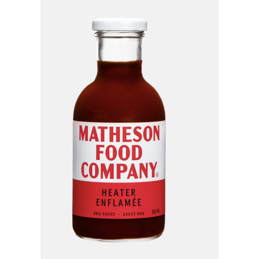 BBQ Heater Sauce - Matheson Food Company 350ml