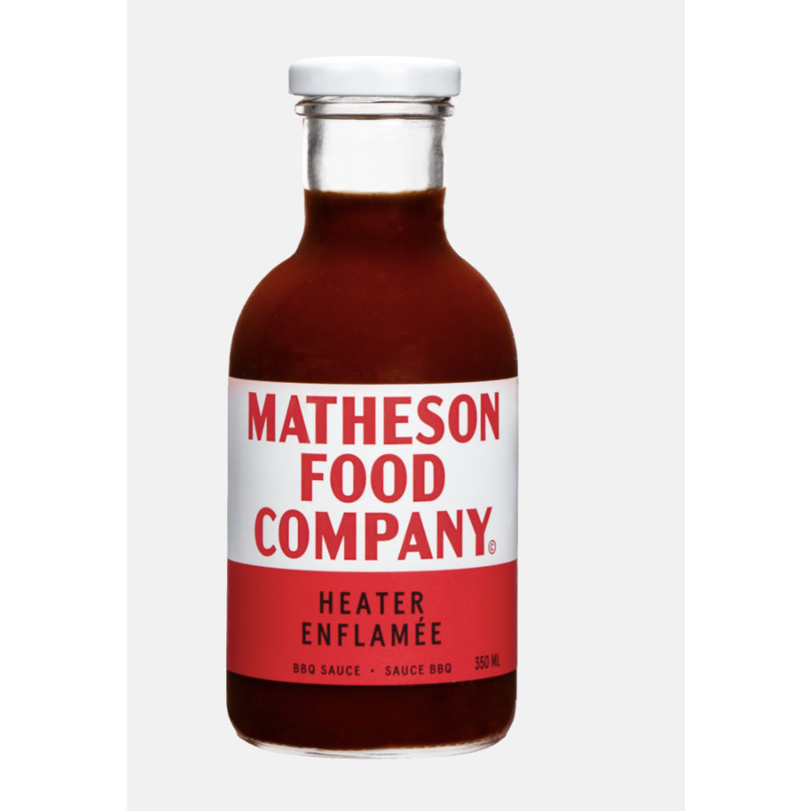 Sauce barbecue enflammée - Matheson Food Company 350ml
