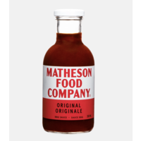 Sauce barbecue originale - Matheson Food Company 350ml