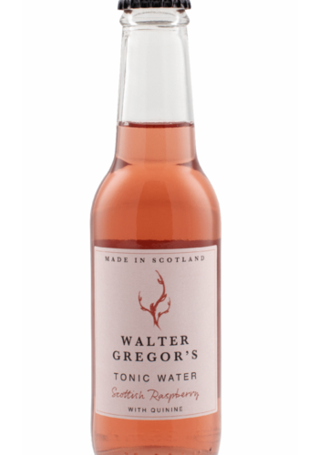 Scottish Raspberry Tonic Water- Walter Gregor's 4 x 200ml 