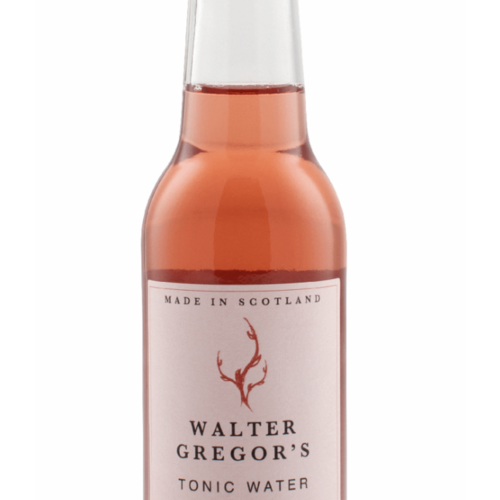 Scottish Raspberry Tonic Water- Walter Gregor's 4 x 200ml 