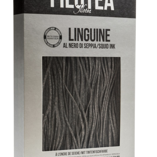 Pâte linguine à l'encre de seiche - Filotea 250g 