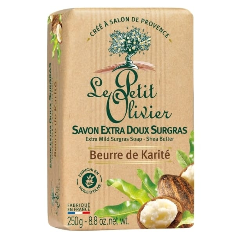 Savon extra doux au beurre de karité - Le Petit Olivier 250g