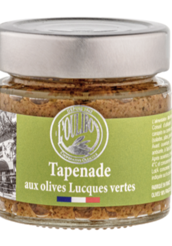 Tapenade aux Olives Lucques Vertes - l'Oulibo 100g 