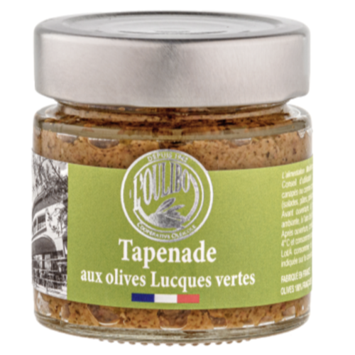 Tapenade aux Olives Lucques Vertes - l'Oulibo 100g 