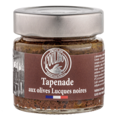 Tapenade aux Olives Lucques Noires - L'Oulibo 100g 