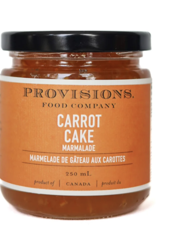 Carrot Cake Marmelade - Provision Food Company 250ml 