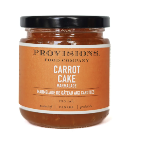 Marmelade de gâteau aux carottes  - Provision Food Company 250ml 
