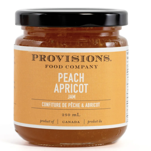 Confiture de pêche et abricot - Provision Food Company 250ml 