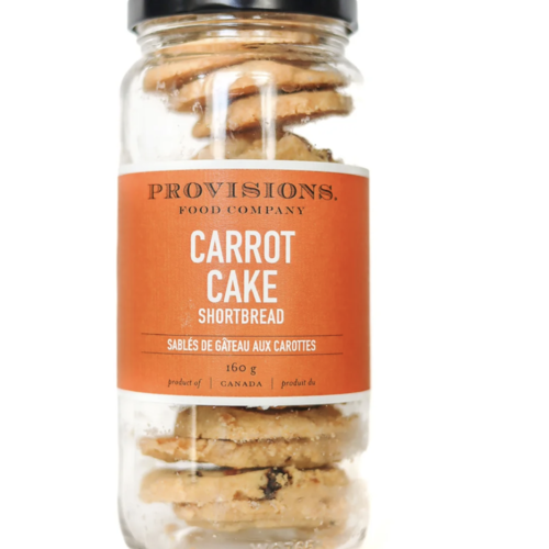 Sablés de gâteau aux carottes (pot en verre) - Provisions Food Company 160g 