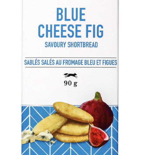 Sablés salés au fromage bleu et figue  - Provisions Food Company 90g 