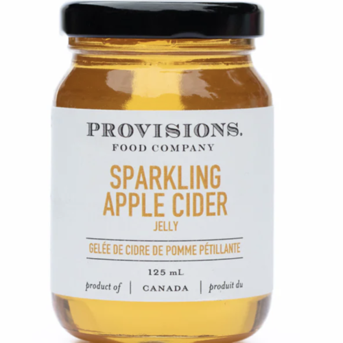 Gelée de cidre de pomme pétillante - Provisions Food Company 125ml 