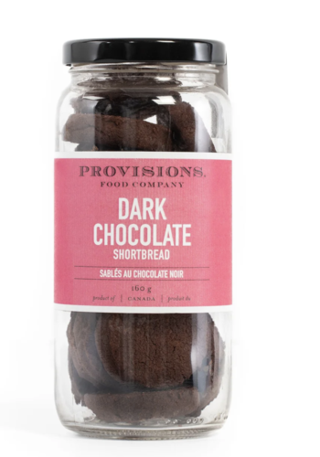 Dark Chocolate Shortbread - Provisions Food Company 160g 