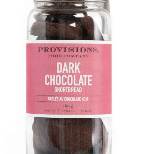 Sablés au chocolat noir - Provisions Food Company 160g 