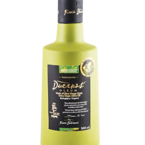 Extra virgin olive oil “Duernas” (Organic) - Fianca Duernas 500ml 