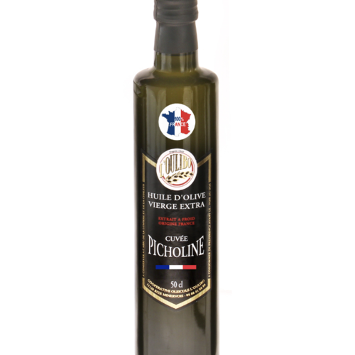 Huile d'olive extra vierge « Picholine »  - L'Oulibo 500 ml 