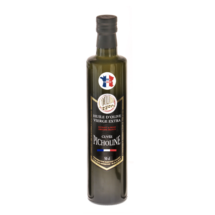 Huile d'olive extra vierge « Picholine »  - L'Oulibo 500 ml