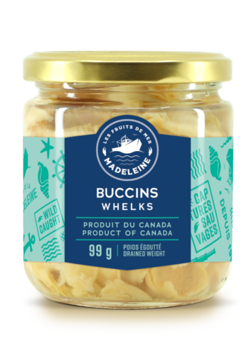 Buccins Whelks  - Les Fruits de Mer Madeleine 99g 