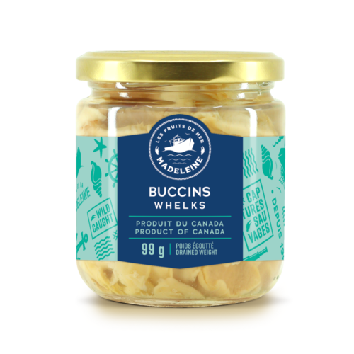Buccins Whelks  - Les Fruits de Mer Madeleine 99g 