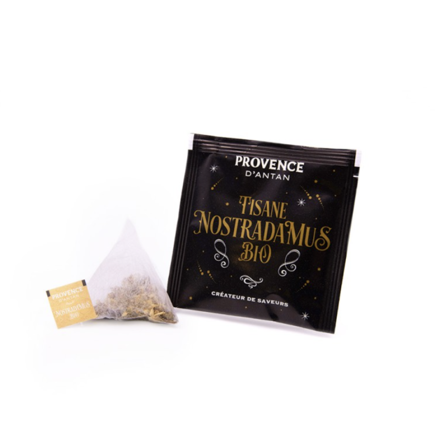 Organic herbal tea box “Nostradamus” – Provence d’Antan (20 bags)