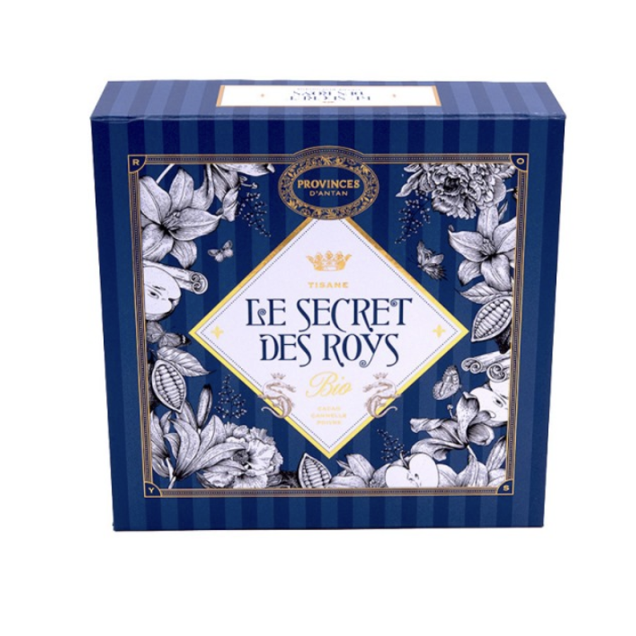 Organic herbal tea box “Secret des Roys” - Provence d’Antan (20 bags)