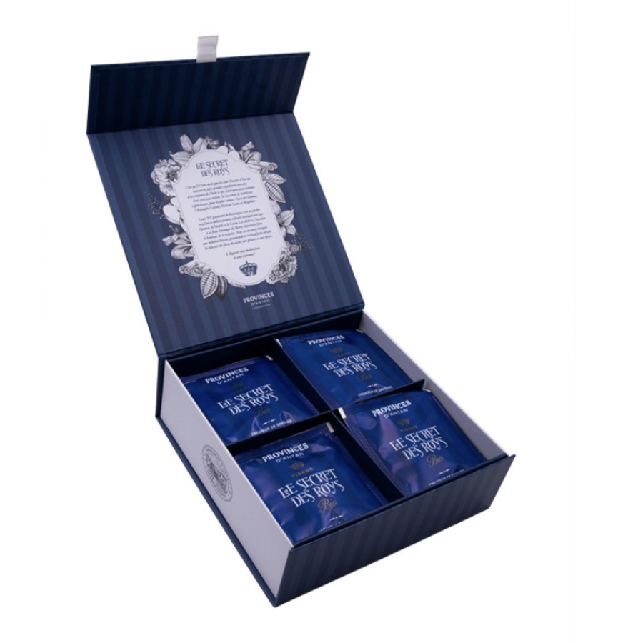 Coffret tisane bio « Secret des Roys » - Provence d'Antan (20 sachets)