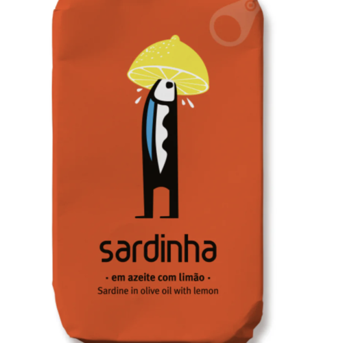 Sardines in Olive Oil with Lemon - Sardinha 120g 