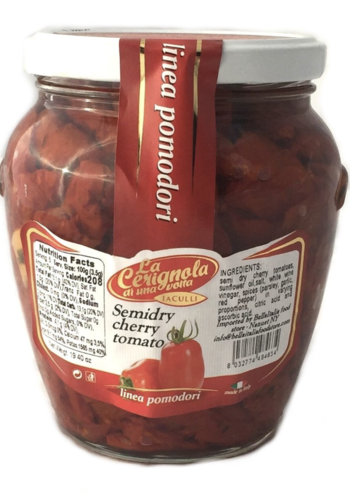 Tomates semi-séchées dans l'huile - La Cerignola 314ml 