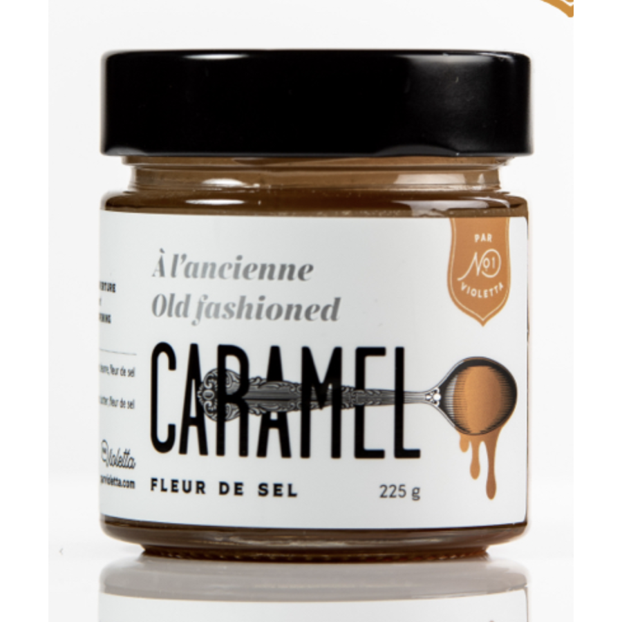 Caramel à la fleur de sel à l'ancienne - Par Violetta 225g