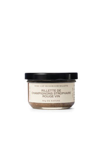 Rillette de champignons strophaire rouge vin - La Terre du 9 80g 