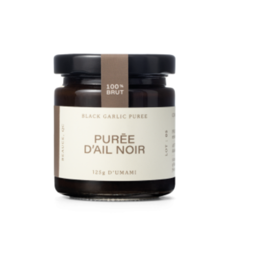 Black Garlic Puree - La Terre du 9 125g 