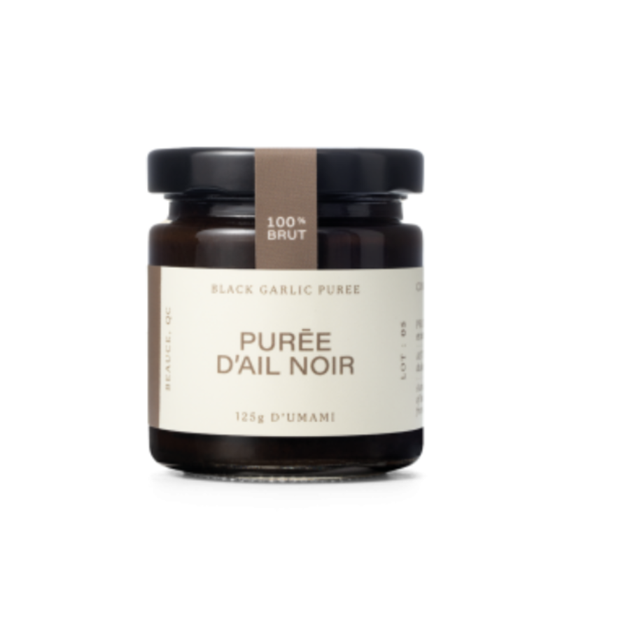 Black Garlic Puree - La Terre du 9 125g