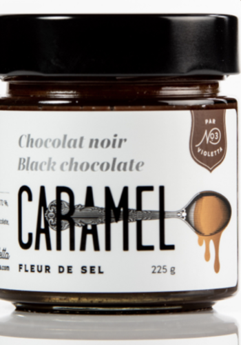 Dark chocolate salted caramel - Par Violetta 225g 