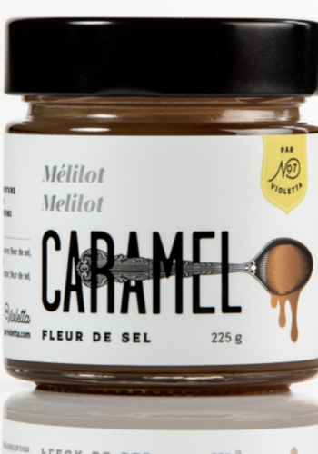 Caramel with fleur de sel (Mélilot) - By Violetta 225g 