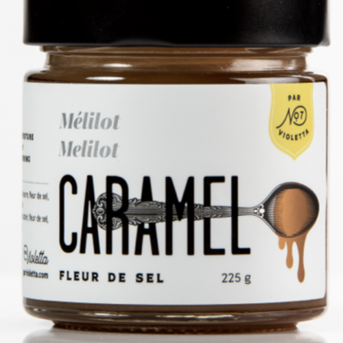 Caramel à la fleur de sel (Mélilot) - Par Violetta 225g 