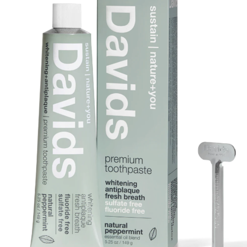 Dentifrice naturel à la menthe poivrée - Davids 149g 