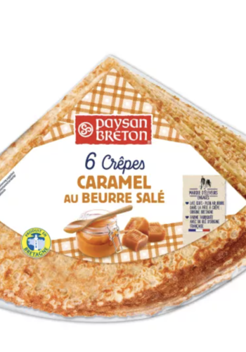 Crêpes caramel au beurre salé - Paysan Breton 6 unités 
