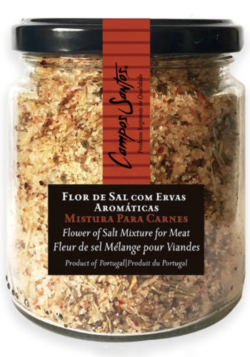 Fleur de sel du Portugal Algarve pour viandes - Campos Santos 150g 