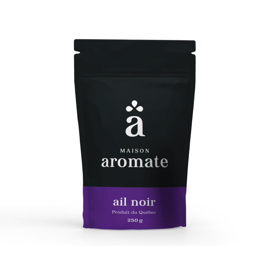 Peeled and shelled black garlic - Maison Aromate 250g