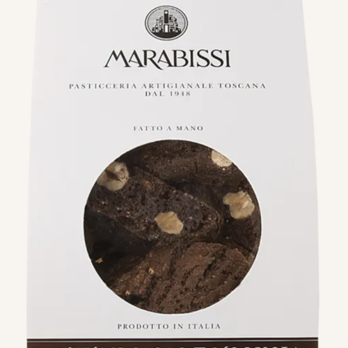 Biscuits cantucci au cacao et noisettes - Marabissi 200g 