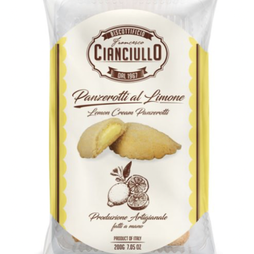 Lemon Panzerotti (Italian Cookie) - Cianciullo 200g 