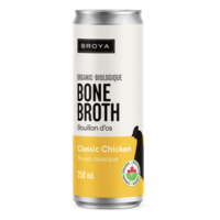 Bouillon d'os de poulet classique (biologique) - Broya 250ml